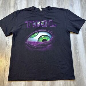 Tool Shirt Mens XL Black Aenima Eye Box Logo Industrial Rock Metal Band Men